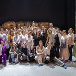 Московский театр оперетты посетили студенты Гнесинки