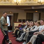 Московский театр оперетты посетили студенты Гнесинки