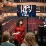 Паблик-ток солистов Московского театра оперетты Екатерины Кузнецовой и Александра Фролова с учениками Школы юного филолога при МГУ